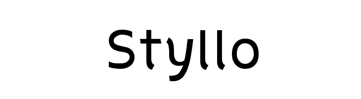 Styllo  font caratteri gratis