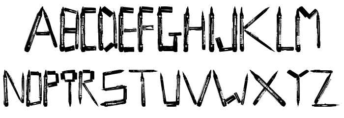 Stylo Font LOWERCASE