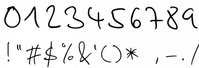 Stylograph Font OTHER CHARS