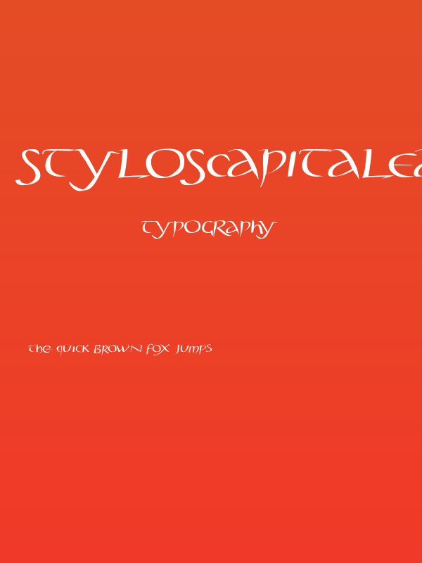 StylosCapitaleAD100 Poster