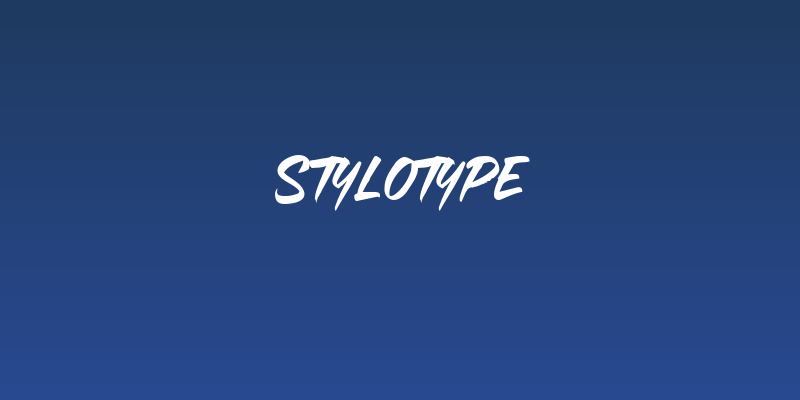 Stylotype Social Header