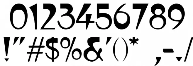 Stylus Regular Font OTHER CHARS