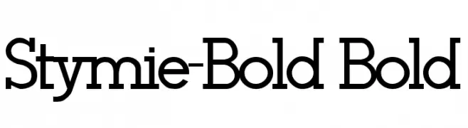 Stymie-Bold Bold  les polices de caractères gratuit tlcharger