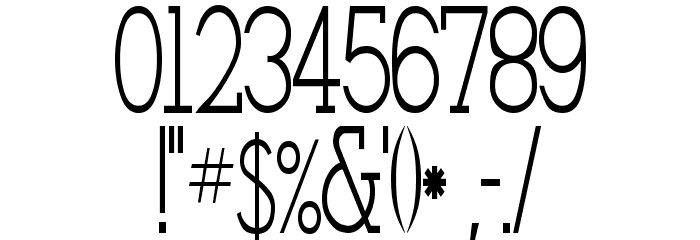 Stymie-Light Regular Font OTHER CHARS