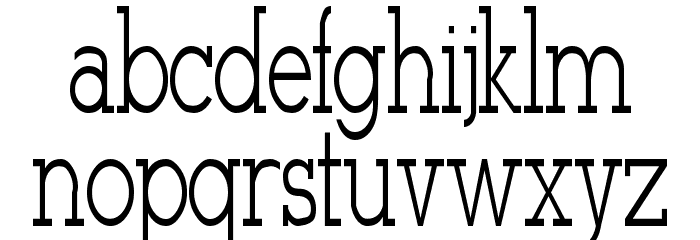 Stymie-Light Regular Font LOWERCASE