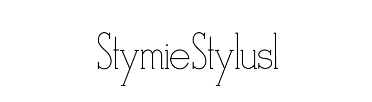 StymieStylus1 Font