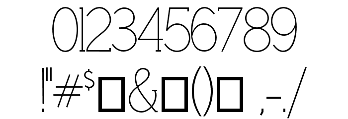 StymieStylus1 Font OTHER CHARS