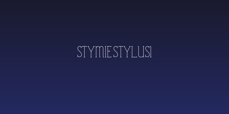 StymieStylus1 Social Header