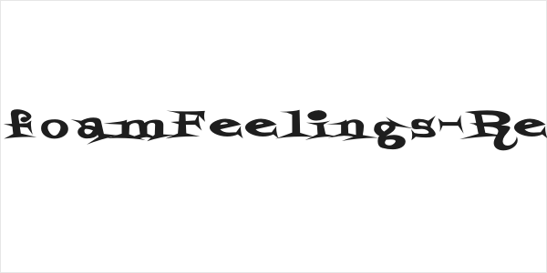 StyrofoamFeelings-Regular Logo
