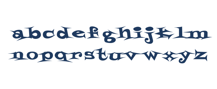 StyrofoamFeelings-Regular Lowercase