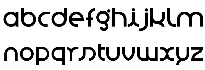 st nova sans Font LOWERCASE
