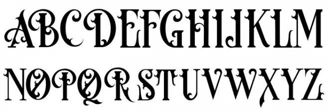 stalber Schriftart Groß
