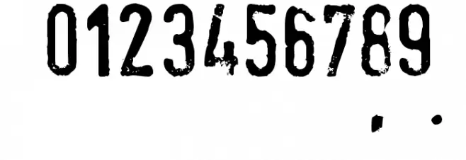 stamPete Font OTHER CHARS