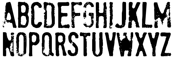 stamPete Font LOWERCASE