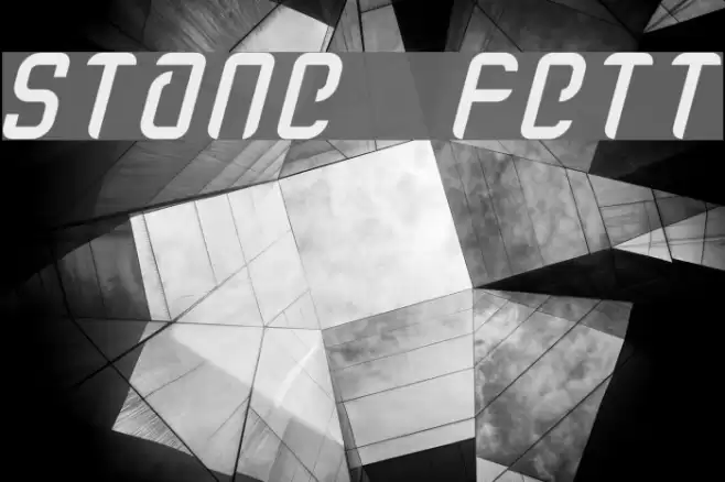 stanze fett フォント examples