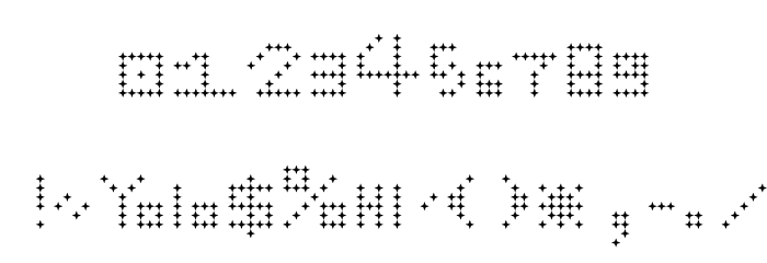 star Regular Font OTHER CHARS