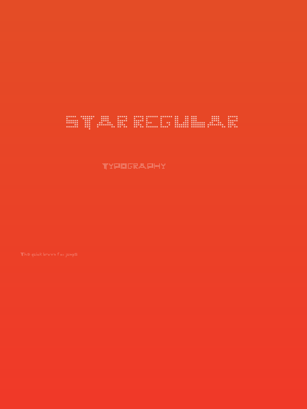 star Regular Poster