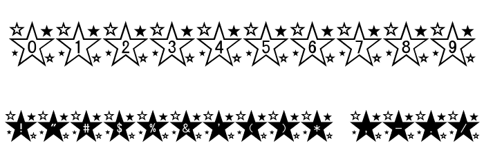 star_font Font OTHER CHARS
