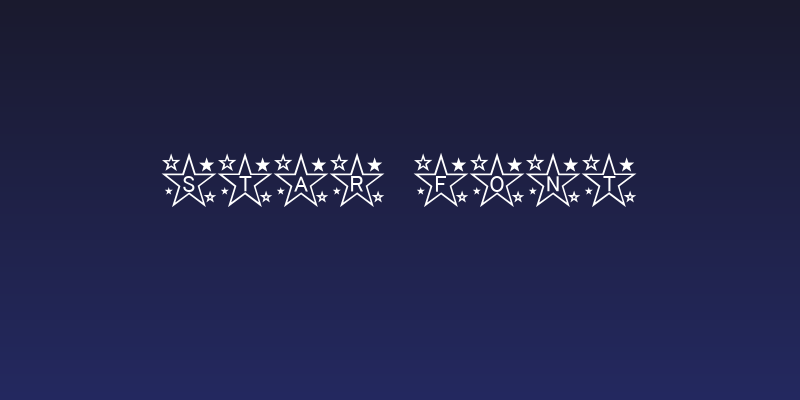 star_font Social Header