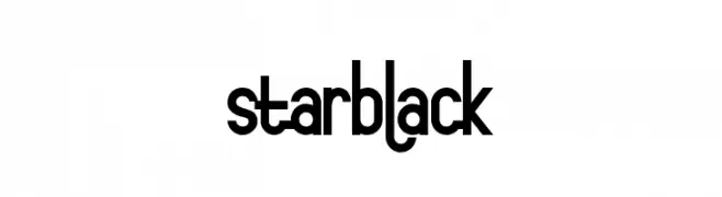 starblack  नि: शुल्क फ़ॉन्ट्स डाउनलोड