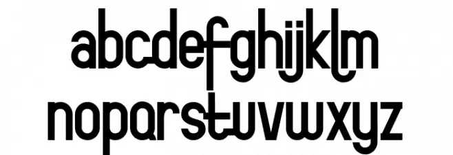 starblack Caratteri MINUSCOLO