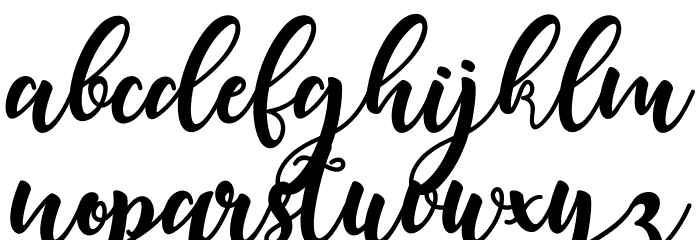 stargoods Font LOWERCASE
