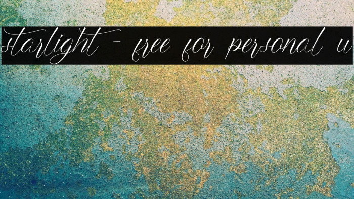 starlight - free for personal u Example 2