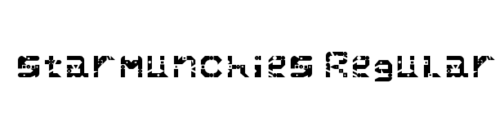 starmunchies Regular  Frei Schriftart Herunterladen