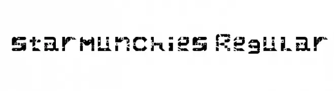 starmunchies Regular  Fuentes Gratis Descargar