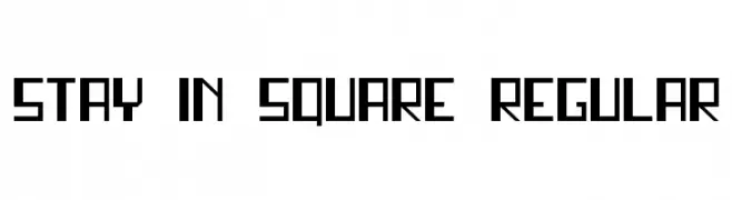 stay in square Regular  Fuentes Gratis Descargar