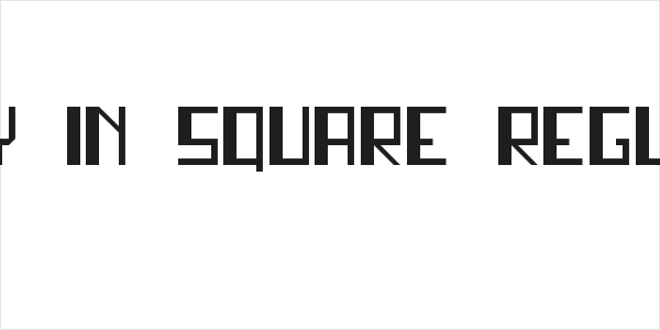 stay in square Regular Logo