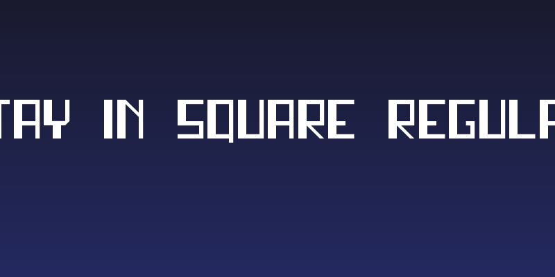 stay in square Regular Social Header