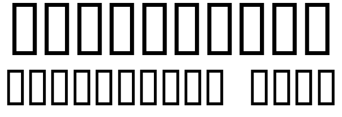 steamroller Font OTHER CHARS