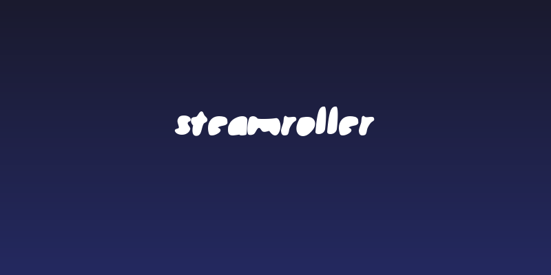 steamroller Social Header