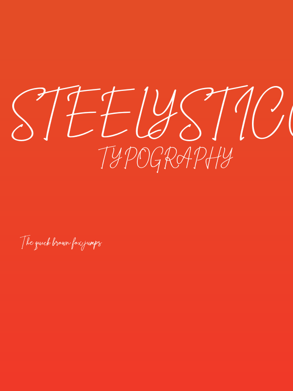 steelysticoPERSONALUSEONLY-Rg Poster