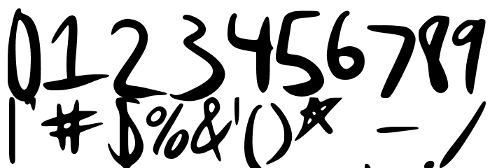 stefanieFont Font OTHER CHARS