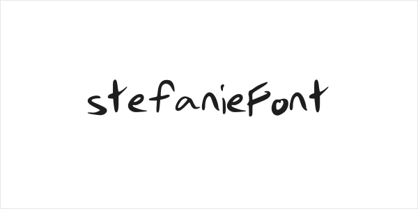 stefanieFont Logo