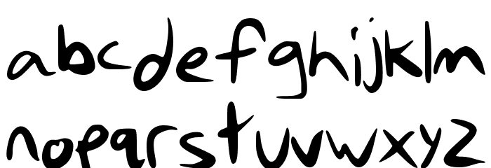 stefanieFont Font LOWERCASE