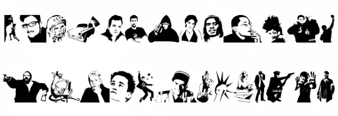 stencilddtown Polices MAJUSCULES
