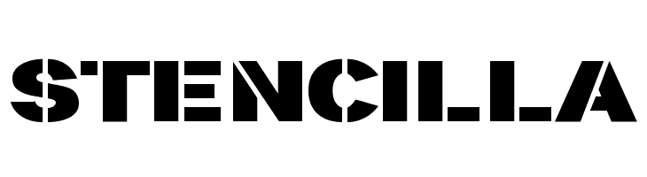 stencilla Font