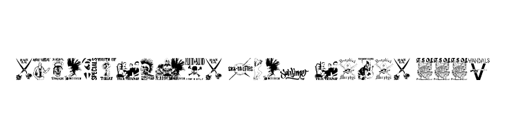 stencilpunks band logos 0001  les polices de caractères gratuit tlcharger