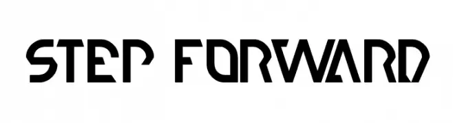step forward  baixar fontes gratis