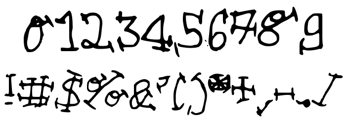 step_on_step Font OTHER CHARS