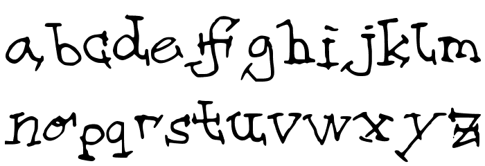 step_on_step Font LOWERCASE