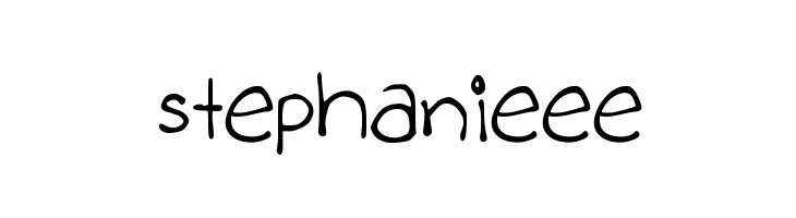 stephanieee  Скачать бесплатные шрифты