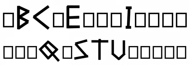 stic Шрифта ДРУГИЕ символов