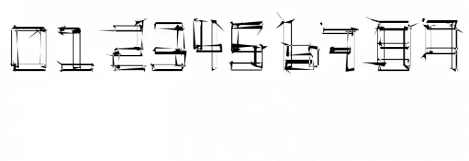 stickchop Font OTHER CHARS