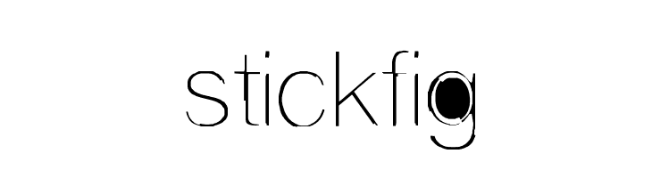 stickfig  नि: शुल्क फ़ॉन्ट्स डाउनलोड