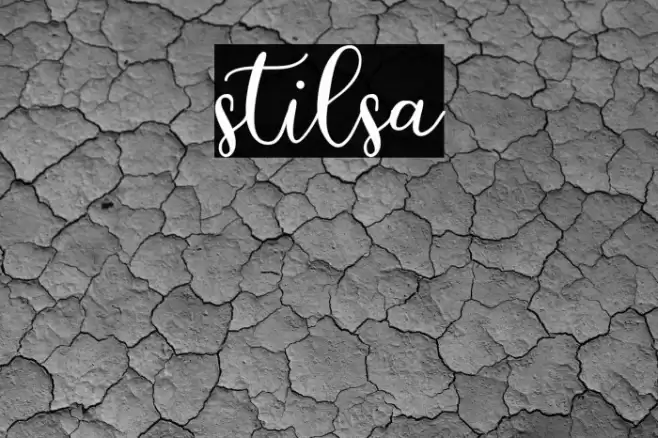 stilsa Font examples
