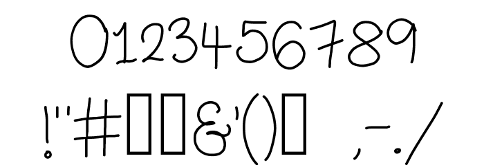 stinkerpotomus Font OTHER CHARS